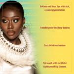 Juvia's Place Coffee Shop Luxe Lip Liner: Kola - Colorstay Matte Finish Lip Pencil, Makeup for Natural Long Lasting Beauty and Sensational Wear, Lip Stain Kiss Proof Cometics