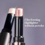 JOOCYEE Jelly Highlighter Stick, Silver Pearl Shimmer Dewy Glow Makeup with Cooling Jelly Texture, Long Lasting Smudge Proof Radiant Face Highlighter