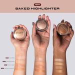Milani Baked Highlighter - Long-Lasting Powder for Natural Radiant Glow- Buildable & Blendable Face Makeup with Lit-From-Within Finish- Vegan, Cruelty-Free & Talc-Free, Made in Italy, Dolce Perla
