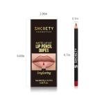 Baorder 12 Colors Matte Lip Liner Set,Premium Waterproof Smooth Lip Pencils,Long Lasting Nude Liner Lipstick for Defining & Filling Lips