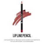 Baorder 12 Colors Matte Lip Liner Set,Premium Waterproof Smooth Lip Pencils,Long Lasting Nude Liner Lipstick for Defining & Filling Lips
