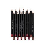 Baorder 12 Colors Matte Lip Liner Set,Premium Waterproof Smooth Lip Pencils,Long Lasting Nude Liner Lipstick for Defining & Filling Lips