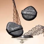 ALBEAUT Rubycell Cushion Puff, 6-Pack Teardrop Round Foundation Applicators for Cushion Makeup, Liquid & Cream Formulas, Lace-Detail PU Back with Elastic Strap, Precision Edge for Detail Tapping