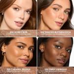 COVERGIRL TruBlend Skin Enhancer Baked Luminous Bronzer, with Hyaluronic Acid & White Rose Extract, Blends Seamlessly - 310 Toasted Butterscotch (Light Medium Bronze with Rose Gold Swirls)