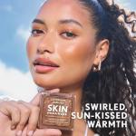 COVERGIRL TruBlend Skin Enhancer Baked Luminous Bronzer, with Hyaluronic Acid & White Rose Extract, Blends Seamlessly - 310 Toasted Butterscotch (Light Medium Bronze with Rose Gold Swirls)