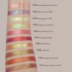 Noerrors Duochrome Plum Mauve Green Blue Glitter Eyeshadow Palette, Holographic Chameleon Rich Color Shimmer Metallic Eye Shadow, Color Shift Sparkle Iridescent Eye Brightener Fairy Makeup for Rave#02