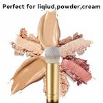AMORTALS Concealer Brush, Concealer Brush Under Eye, Concealer Blending Brush, Precision Face Synthetic Makeup Brush for Concealing Blending Setting with Powder Liquid Cream Cosmetics