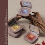 Noerrors Duochrome Plum Mauve Green Blue Glitter Eyeshadow Palette, Holographic Chameleon Rich Color Shimmer Metallic Eye Shadow, Color Shift Sparkle Iridescent Eye Brightener Fairy Makeup for Rave#02