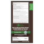 Earth's Daughter SPF Lip Balm Eucalyptus Mint 4-Pack - Lip Sunscreen, SPF 15, Organic Ingredients, Beeswax, Coconut Oil, Vitamin E - Hypoallergenic, Gluten Free