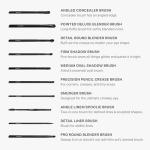 Morphe 20-Piece Makeup Brush Set with Case