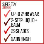 Maybelline New York SuperStay 24, 2-Step Liquid Lipstick K0868200 090 TIMELESS ROSE 0.78 Ounce (Pack of 1)