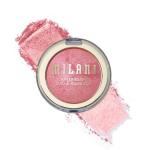 Milani Baked Blush, Updated Powder Blush for Cheeks, Cruelty Free Makeup - Shape, Contour & Highlight Face for a Shimmery or Matte Finish - Dolce Pink