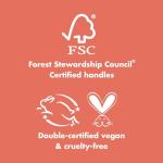 e.l.f. Blending Sponge Duo, Multi-Sided Makeup Sponges For Easy Blending Of Concealer, Foundation, Contour & more, Vegan & Cruelty-Free