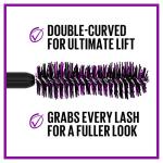 Maybelline The Falsies Lash Lift Washable Mascara Volumizing, Lengthening, Lifting, Curling, Multiplying, Eye Makeup, Ultra Black, 1 Count