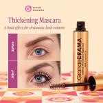 Grande Cosmetics GrandeDRAMA Intense Thickening Black Mascara with Castor Oil, Volumizing, Conditioning, Buildable formula (0.32 oz)
