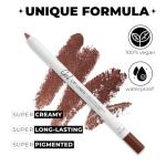 Lamel Matte Gel Lip Liner Pencil | Weightless & CreamyTexture - Sharpenable - Longwear & Waterproof - High Pigmented & Flawless Finish - Cruelty-free & Paraben-Free,- 410, 1,7g/0.05oz