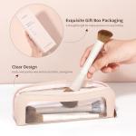 MAANGE Makeup Brush Set 14-In-7 Double Ended Essential Foundation Makeup Brushes for Powder Concealers Eye Shadows Blush Make Up Brushes with Travel Makeup Case