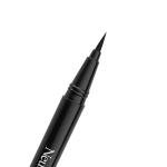 Neutrogena Precision Liquid Eyeliner with Honey & Coconut, Hypoallergenic, Smudge- & Water-Resistant Liquid Eyeliner Makeup for Sensitive Eyes, Precise Application, Jet Black, 0.013 fl. oz