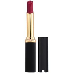 L'Oreal Paris Colour Riche Intense Volume Matte Lipstick, Lip Color Infused with Hyaluronic Acid for up to 16hr All Day Comfort, Le Carmin Courage, 0.06 oz