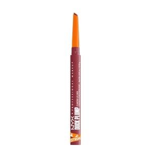 NYX PROFESSIONAL MAKEUP Duck Plump Plumping Lip Liner, Matte Pencil With Up To 10HR Wear, Flirty Flip (Pink Lip Liner)