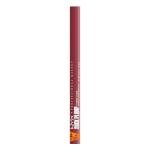 NYX PROFESSIONAL MAKEUP Duck Plump Plumping Lip Liner, Matte Pencil With Up To 10HR Wear, Flirty Flip (Pink Lip Liner)