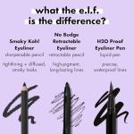 e.l.f. Smoky Kohl Eyeliner, Eye Pencil For Creating Long-Lasting, Bold, High-Pigmented Makeup Looks, Vegan & Cruelty-Free, Plum & Go