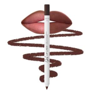 Lamel Matte Gel Lip Liner Pencil | Weightless & CreamyTexture - Sharpenable - Longwear & Waterproof - High Pigmented & Flawless Finish - Cruelty-free & Paraben-Free - 414, 1,7g/0.05oz. (Intense Brown)