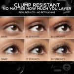 L'Oreal Paris Paradise Big Deal Mascara, Volumizing and Lengthening Formula, Buildable, Clump Resistant, Washable Blackest Black Mascara, 0.33 Fl Oz