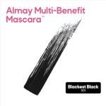 Almay Mascara, Volume, Length, Definition & Conditioning, Multi-Benefit Eye Makeup, Hypoallergenic and Fragrance-Free (Packaging May Vary), 501 Blackest Black