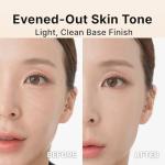 THE TOOL LAB 111 Light Coverage Foundation Brush, Sculpt Edge Professional Base Brush for Liquid & Cream, Primer & Sunscreen, Vegan K-Beauty Tool