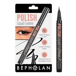 BEPHOLAN Liquid Black Eyeliner Waterliner Proof Eyeliner Waterproof Eye Liner Long Lasting Smudge Resistant Safe For Sensitive Eyes(Black)