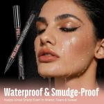 BEPHOLAN Liquid Black Eyeliner Waterliner Proof Eyeliner Waterproof Eye Liner Long Lasting Smudge Resistant Safe For Sensitive Eyes(Black)