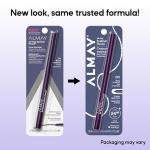 Almay All-Day Eyeliner Pencil, Hypoallergenic, Cruelty-Free, Oil-Free, Fragrance-Free, Ophthalmologist Tested, Long Wearing and Water Resistant (Packaging May Vary), Black Amethyst, 0.01 oz