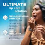 Flexitol Lip Balm, 0.35 Ounce Tube, Cream White, 3 Count (Pack of 1)