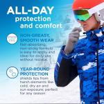 Flexitol Lip Balm, 0.35 Ounce Tube, Cream White, 3 Count (Pack of 1)