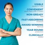 Flexitol Lip Balm, 0.35 Ounce Tube, Cream White, 3 Count (Pack of 1)