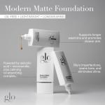Glo Skin Beauty Modern Matte Foundation, 4C (30 mL) - Oil-free, Buildable Medium-to-Full Coverage, Powered by Salicylic Acid and Niacinamide