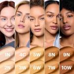 Glo Skin Beauty Modern Matte Foundation, 4C (30 mL) - Oil-free, Buildable Medium-to-Full Coverage, Powered by Salicylic Acid and Niacinamide