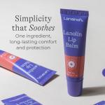 Lansinoh Lanolin Lip Balm, 2 Pack, 0.25 oz Each, Ultra-Moisturizing Lip Care with Natural Lanolin for Dry, Chapped Lips