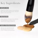Glo Skin Beauty Modern Matte Foundation, 4C (30 mL) - Oil-free, Buildable Medium-to-Full Coverage, Powered by Salicylic Acid and Niacinamide