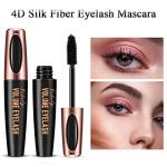 3 Pack 4D Silk Fiber Lash Mascara, Waterproof Smudge-proof Thickening Lengthening Mascara Black, All Day Exquisitely Full, Long, Thick, Long-Lasting No Flaking Lash Extensions