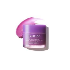 LANEIGE Lip Sleeping Mask Gummy Bear: Nourish, Hydrate, Vitamin C, Murumuru & Shea Butter, Antioxidants, Flaky, Dry Lips