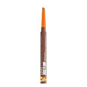 NYX PROFESSIONAL MAKEUP Duck Plump Plumping Lip Liner, Matte Pencil With Up To 10HR Wear, Beige Boost (Beige Brown Lip Liner)