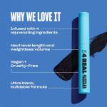Babe Original 4 Real Mascara Black for Volume, Length, and Lift in Eyelashes, Defined & Flutterly Look, Vegan & Cruelty-Free