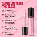 Revlon Super Lustrous Lip Gloss, Non-Sticky, Hydrating, High Shine Finish, 306 Taupe Luster, 0.13 oz