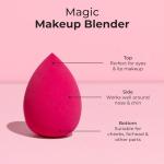 MCoBeauty - Magic Makeup Blender with Protective Hard Case - Travel-Friendly Beauty Sponge for Base Application - Stocking Stuffers for Women, Gifts for Teenage Girls, Esponjas para Maquillaje