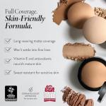 LAURA GELLER NEW YORK Baked Double Take Powder Foundation - Light - Buildable Medium to Full Coverage - Matte Finish