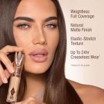 Charlotte Tilbury AIRbrush Flawless Blur Concealer - Concealer for Dark Circles, Blemishes & More - Hydrating, Full Coverage with a Natural Matte Finish - 4.5 Fair