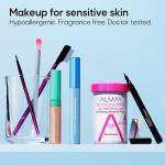 Almay Mascara, Volume, Length, Definition & Conditioning, Multi-Benefit Eye Makeup, Hypoallergenic and Fragrance-Free (Packaging May Vary), 504 Black Waterproof