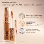 Charlotte Tilbury AIRbrush Flawless Blur Concealer - Concealer for Dark Circles, Blemishes & More - Hydrating, Full Coverage with a Natural Matte Finish - 4.5 Fair